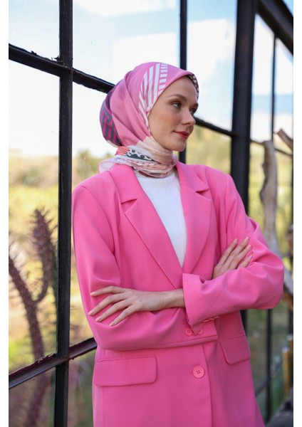 Boheme Collection Soft Eşarp Pembe 1173-14