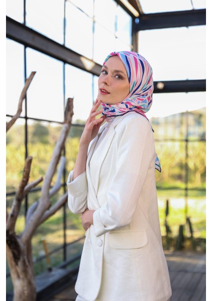 Poncy Desen Soft Eşarp Pembe 1169-06 fiyatları