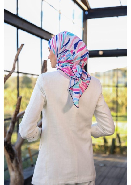 Poncy Desen Soft Eşarp Pembe 1169-06 modelleri