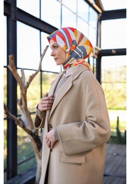 Boheme Collection Soft Eşarp Kırmızı 1174-11