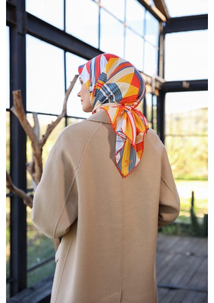 Boheme Collection Soft Eşarp Kırmızı 1174-11