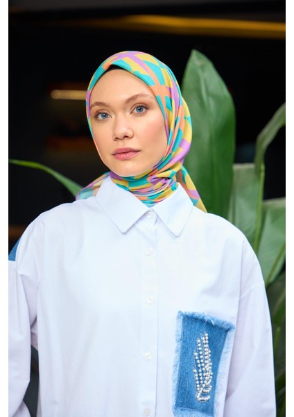 Harmony Collection Soft Eşarp Su Yeşili Altuni 1181-13