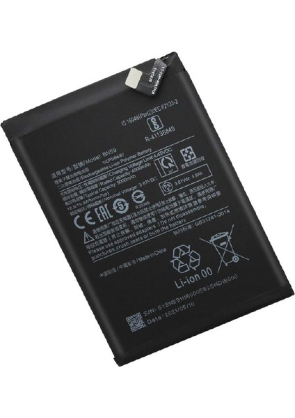 Xiaomi Redmi Note 10S BN59 ile Uyumlu Ithal Pil