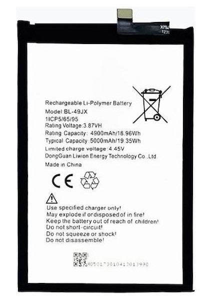 Infinix Hot 12I ile Uyumlu Ithal Pil X665B