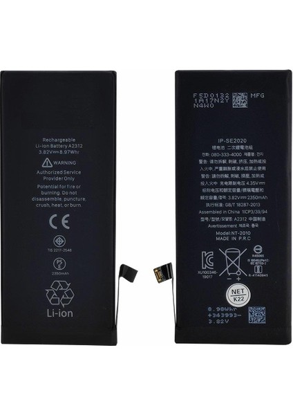 Apple iPhone Se 2020 ile Uyumlu Ithal Pil