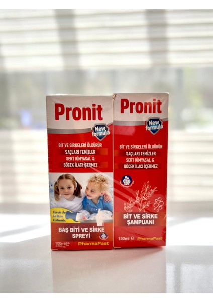 Pronit Bit Set - Sprey 100 ml Bit Şampuan 150 ml