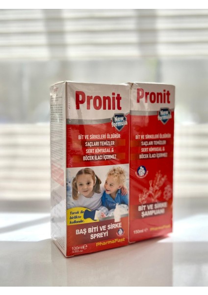 Pronit Bit Set - Sprey 100 ml Bit Şampuan 150 ml