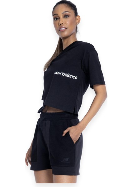 Lifestyle Kadın Siyah T-Shirt WNT1340-BKW