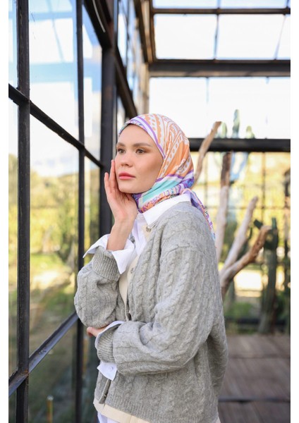 Boheme Collection Soft Eşarp Somon 1172-06