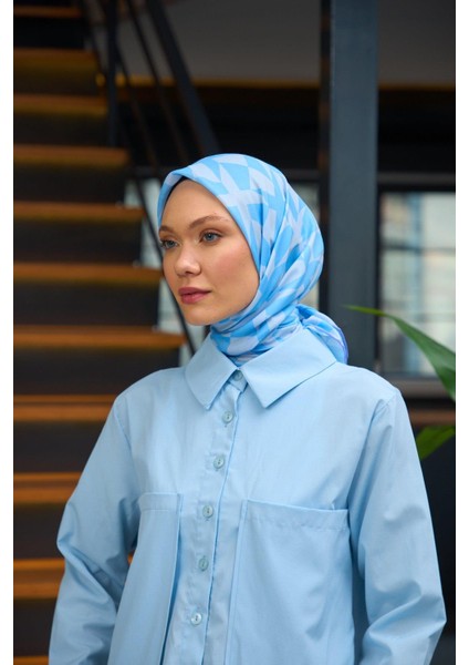 Harmony Collection Soft Eşarp Mavi 1181-09