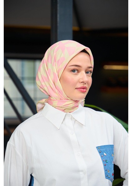 Harmony Collection Soft Eşarp Krem Pudra 1181-14