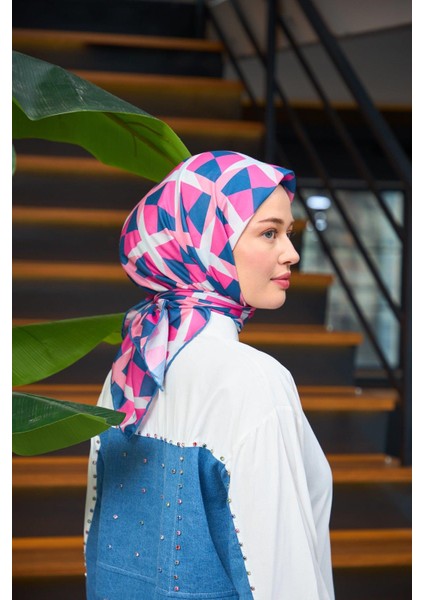 Harmony Collection Soft Eşarp Pembe Mor 1181-12