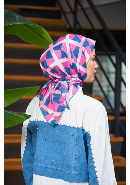 Harmony Collection Soft Eşarp Pembe Mor 1181-12