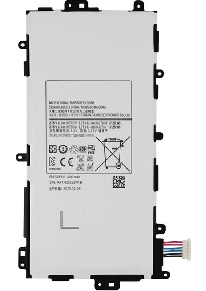 Samsung Galaxy Note N5110 ile Uyumlu Tablet Pil