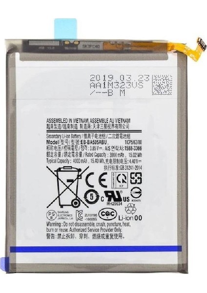 Samsung Galaxy A50S A507F ile Uyumlu Pil