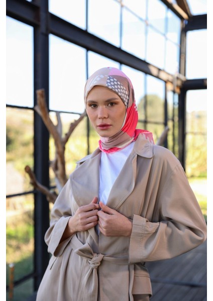 Boheme Collection Soft Eşarp Pembe Vizon 1173-04