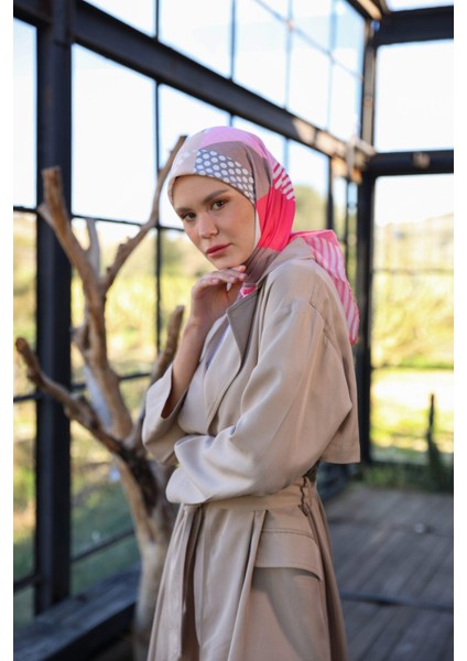 Boheme Collection Soft Eşarp Pembe Vizon 1173-04