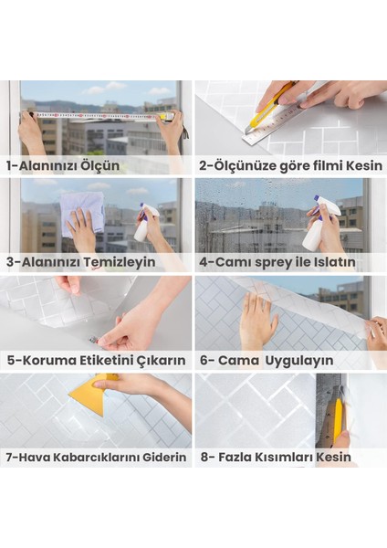Cam Filmi Kaplama Statik Folyo 60CMX100CM Buzlu Desenli Duşa Kabin Ofis Dekorasyon indirimleri