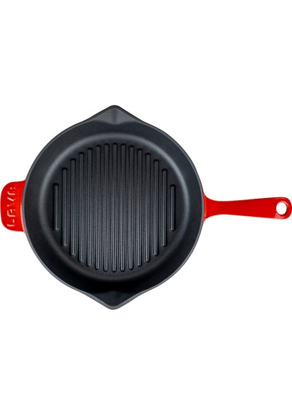 Döküm Yuvarlak Izgara Tava Döküm Demir Yekpare Saplı Çap(Ø)28cm. modelleri