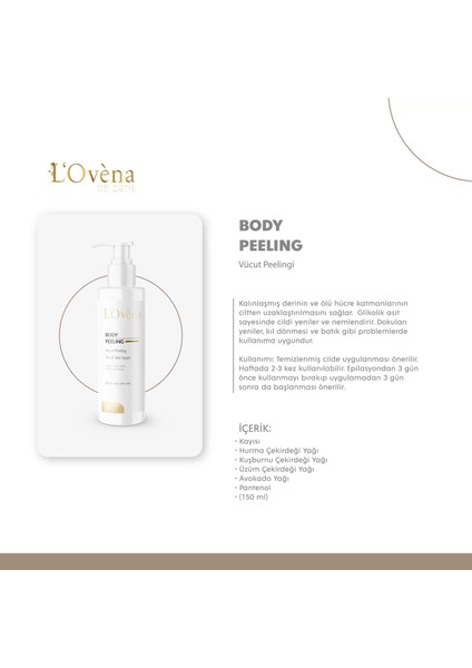 Lovena De Paris - Body Peeling 225 ml fiyatları