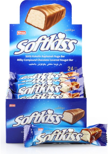 Softkıss Bar 18 gr 24 Adet (1 Kutu)