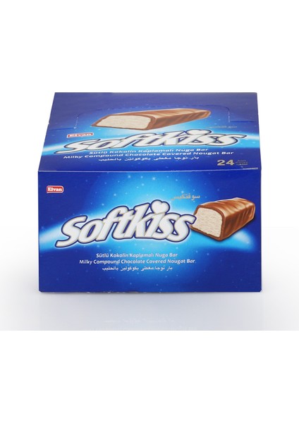 Softkıss Bar 18 gr 24 Adet (1 Kutu)