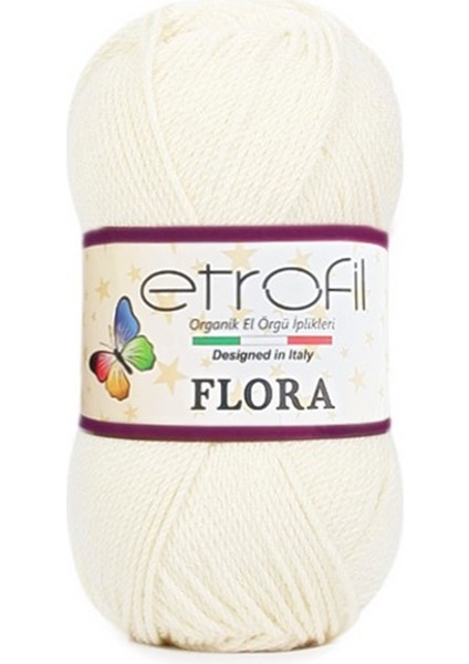 Flora Patiklik Çoraplık El Örgü Ipi