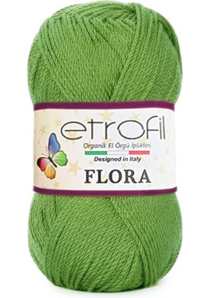 Flora Patiklik Çoraplık El Örgü Ipi