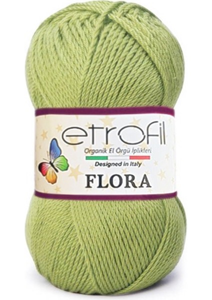 Flora Patiklik Çoraplık El Örgü Ipi