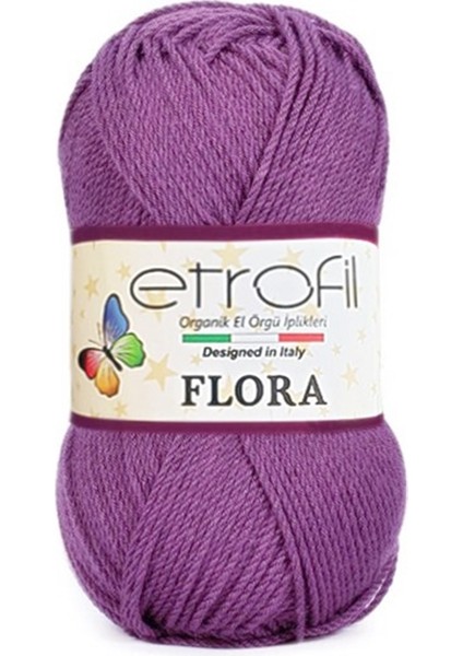 Flora Patiklik Çoraplık El Örgü Ipi
