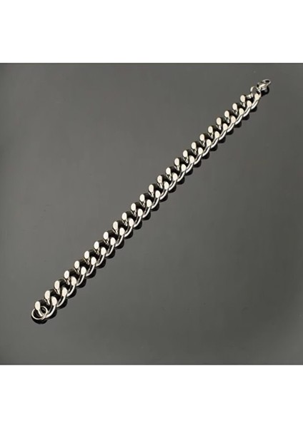 316L Modern Zincir Erkek Çelik Bileklik Takı Aksesuar B24 T5