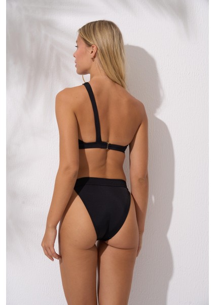 Tek Omuz Tül Detaylı Bikini Takımı 241265-YS fiyatları
