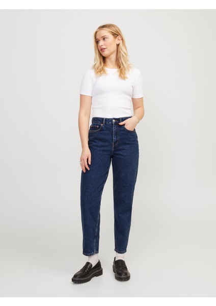 Jack & Jones Kadin  Mom Fit Jean - Lisbon