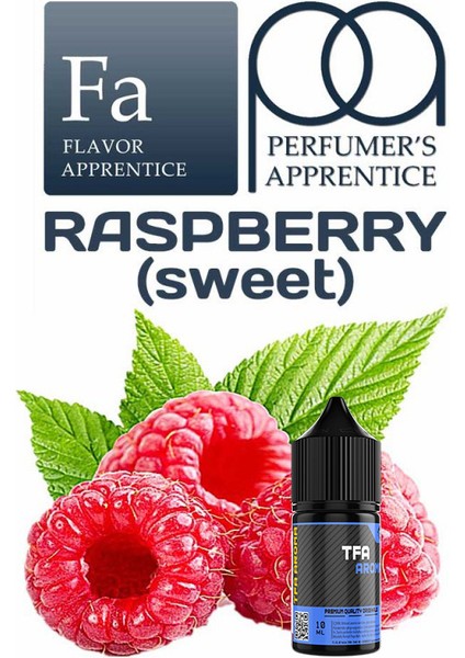 Raspberry Sweet Aroması Tatlı Ahududu Aroma 10 ml