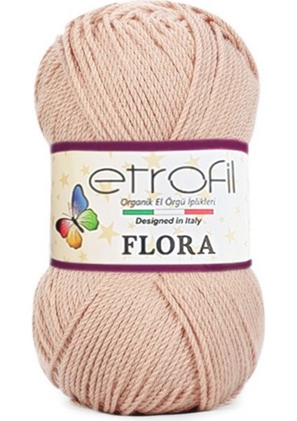 Flora Patiklik Çoraplık El Örgü Ipi
