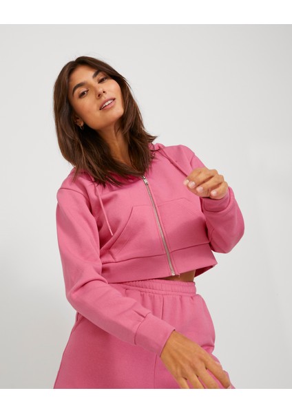 Kadin Logolu Kapüsonlu Sweatshirt - Abbie fırsatları