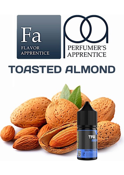 Toasted Almond Aroması Kavrulmuş Badem Aroma 10 ml