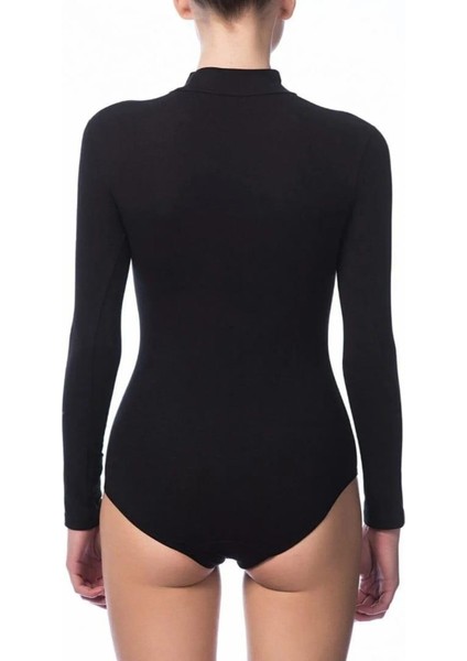 2960 Kadın Uzun Kol Çıtçıtlı Body 10 Adet