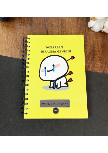 Kişiye Özel Dobarlan Bıragma Gendini Tasarımlı Konuşan Ajanda