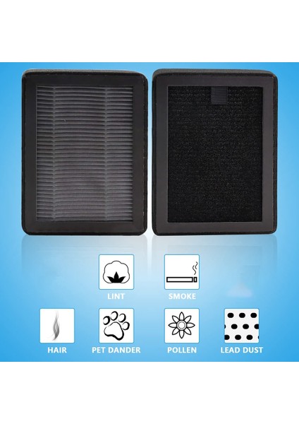 Levoıt LV-H128 LV-H128-RF Hava Temizleme Cihazı Için Yedek 3'ü 1 Arada Ön Filtre, H13 Gerçek Hepa, Aktif Karbon Filtre (Yurt Dışından) modelleri