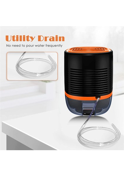 Ev ve Bodrum Için Nem Alma Cihazı Yüksek Nem Için 322 Metrekare Nem Alma Cihazı Otomatik Kapanma 27 Oz Ultra Sessiz Abd Tak (Yurt Dışından)