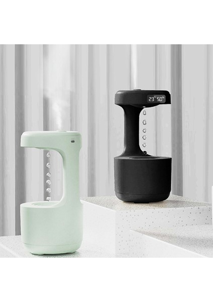 800ML Hava Nemlendirici LED Ekran Serin Mist Maker 4h Kapanma Koruması Taşınabilir Nemlendirme Makinesi Yatak Odası Için A (Yurt Dışından) indirimleri