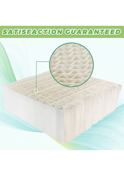 2 Adet 1043 Nemlendirici Süper Fitil Filtre Yedeği Aircare Bemis Essick Için Uyumlu 821000 826900 Nemlendirici Filtreler (Yurt Dışından)