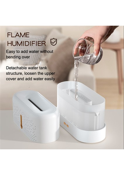 Alev Lambası Hava Nemlendirici Uçucu Yağ Aroma Yayıcı Ücretsiz Filtre Ultrasonik Aromaterapi Difüzör Nemlendirici Ev Için (Yurt Dışından) indirimleri