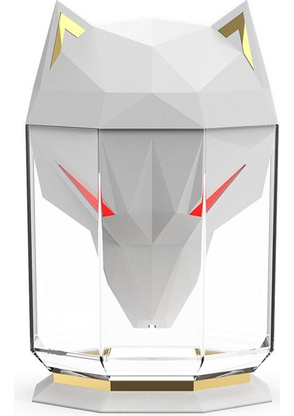 Kurt Şekilli Nemlendirici Yatak Odası Soğuk Sisli Nemlendiriciler 650ML Ultrasonik Atomize Nemlendirici Masaüstü Oyun Nemlendirici, B (Yurt Dışından)