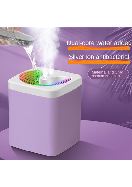 3000 ml Hava Nemlendirici Çift Sprey Portu Uçucu Yağ Aromaterapi Difüzör Ev Lamba Ofis Için Serin Mist Maker Sisleyici (Yurt Dışından) modelleri