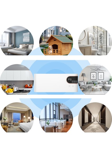 Jeneratör Hava Temizleme Cihazı Dezenfektan Temiz Mutfak Tuvalet Koku Giderici Havayı Tutar ve Şarj Edilebilir Beyaz (Yurt Dışından) indirimleri