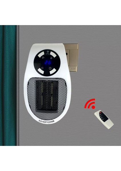 22%, Uzaktan Elektrikli Taşınabilir Isıtıcı 10A 220V 500W Hızlı Isıtma Mini Masaüstü Duvar Soba Radyatör Isıtıcı Makinesi Abd Plug (Yurt Dışından) fırsatları