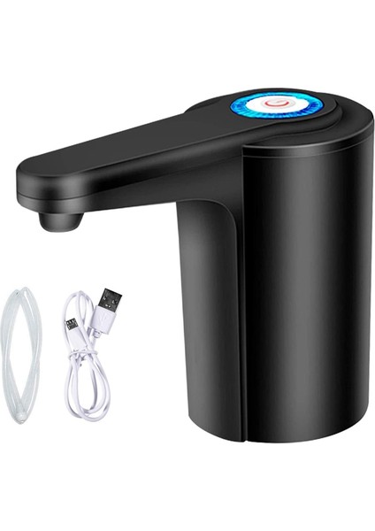 Su Sebili 5 Galon - 5 Galonluk Şişe Için Su Pompası, Su Sürahisi Pompası USB Şarj Edilebilir Evrensel Otomatik (Yurt Dışından)