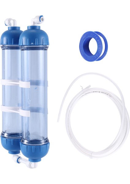 Su Filtresi 2 Adet T33 Kartuş Konut Diy T33 Kabuk Filtre Şişesi 4 Adet Bağlantı Parçaları Su Arıtıcısı Ters Osmoz Sistemi (Yurt Dışından) fiyatları